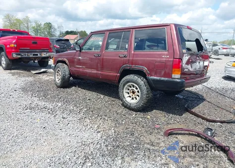 2000 Jeep Cherokee Sport z USA, uszkodzony, nr VIN 1J4FF48S2YL166255